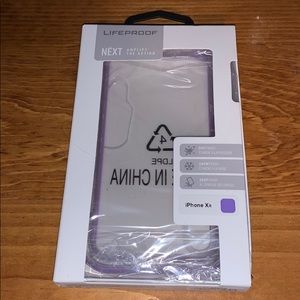 New iPhone XR purple Lifeproof case